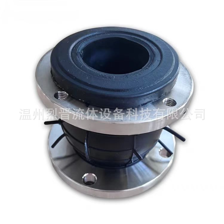 不锈钢止回阀熊猫法兰橡胶软接头二次供水无负压设备专用软连接