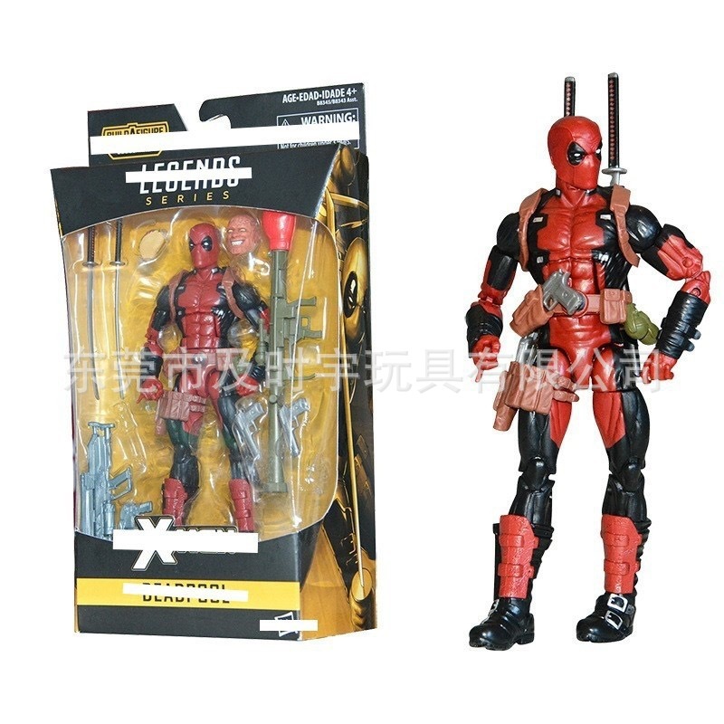 デッドプール X-メン フィギュアモデル デッドプール デッドプール関節可動 6inch おもちゃの装飾品人形|undefined