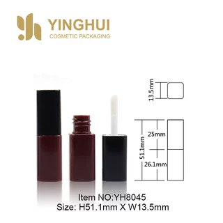 彩妆包材 盖注塑色 吹瓶  普通刷头 唇釉管