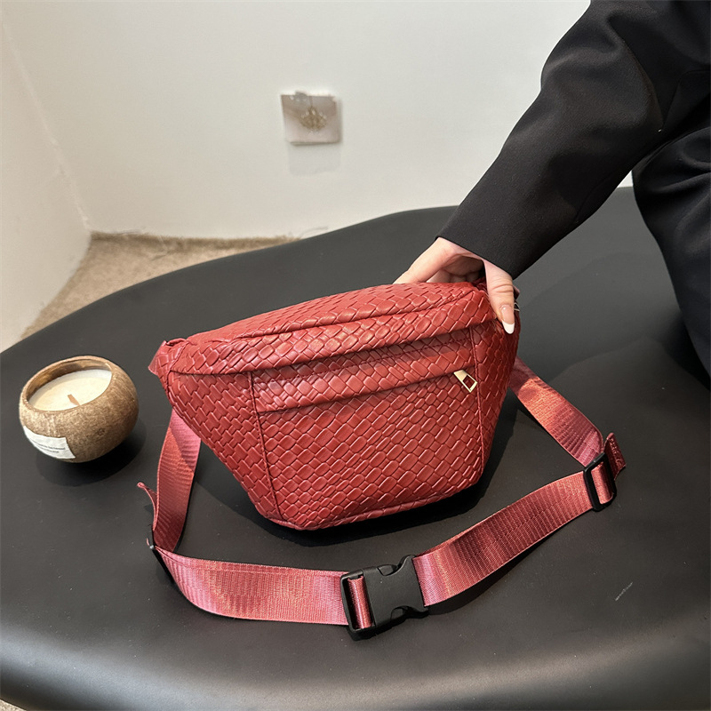 Bolso casual de color sólido popular de este año 2024 invierno nuevo estilo salvaje