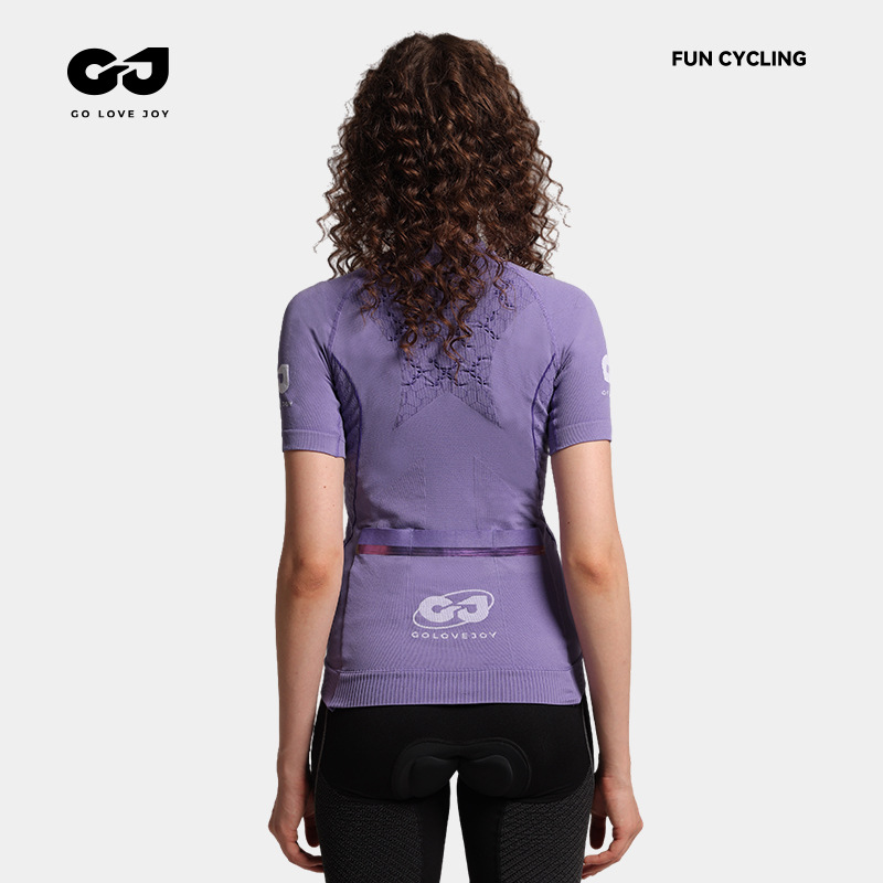 Neuer Radsportanzug für den Außenbereich, Rennrad, Mountainbike, Sport-Set, schweißableitendes, schnell trocknendes Kompressions-Kurzarm-T-Shirt_voghion.com