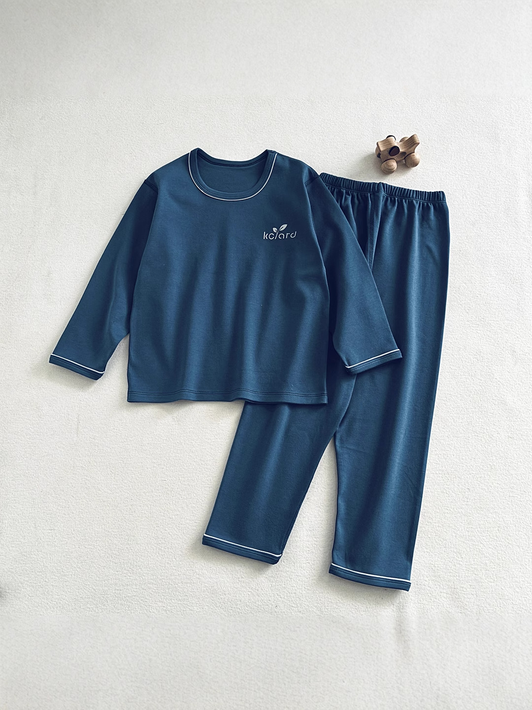 Ropa infantil nuevo conjunto de algodón ropa para el hogar pijamas para niños niñas pijamas para bebés antibacterianos ropa para el hogar para niños