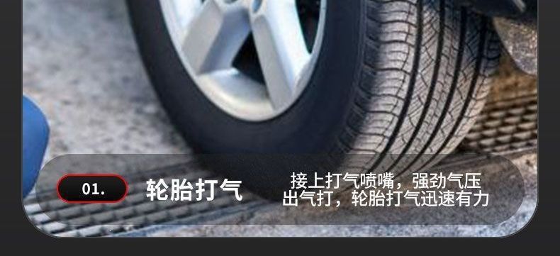 Ruicheng Air Pump Air Compressor Small Air Compressor Oil-Free Silent 220V Woodworking Spray Paint Air Pump