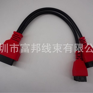 obd�B�Ӿ��D�Ӿ���ͨOBD2ֱ�^ĸ�^��12P+8P�B�Ӿ���܇�\����^