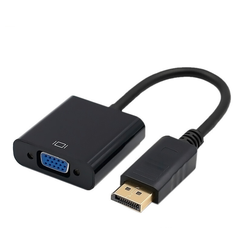 DP al convertidor VGA portátil conectado a TV proyector HD cable adaptador DisplayPort línea 20cm