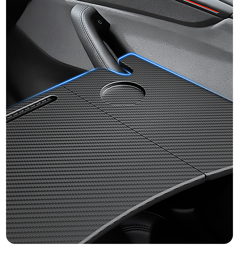 Suitable for the New Version of Tesla Car Small Table Folding Computer Camping Accessories