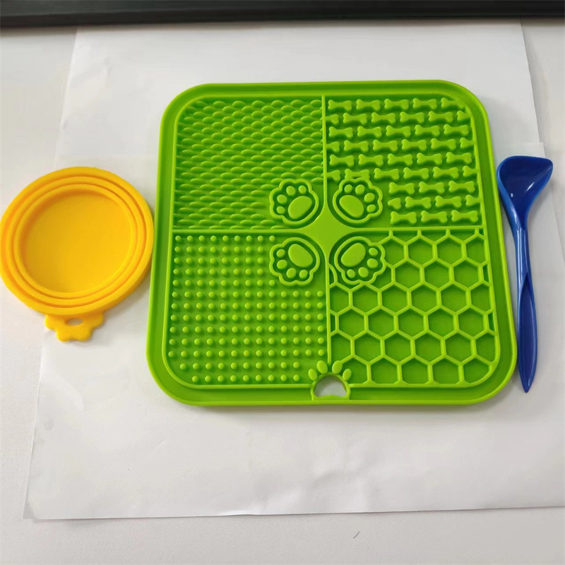 Amazon nuevo mascota lamiendo estera mascota vajilla perro lamiendo estera perro comida lenta estera placemat ventosa estera comida lenta