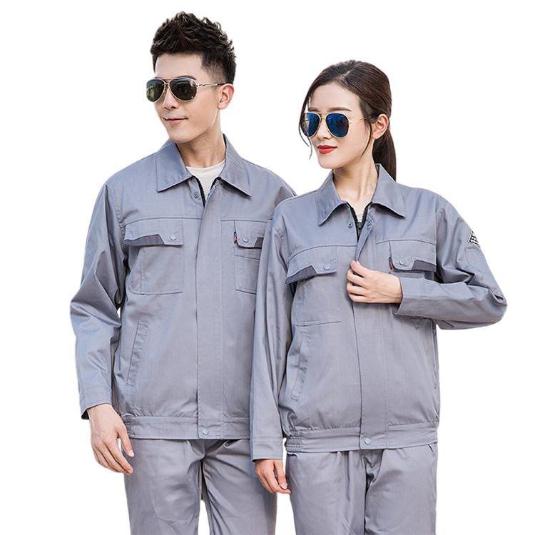 春秋长袖防静电工作服套装秋冬汽修工衣耐穿耐磨厂服双层劳保服|undefined