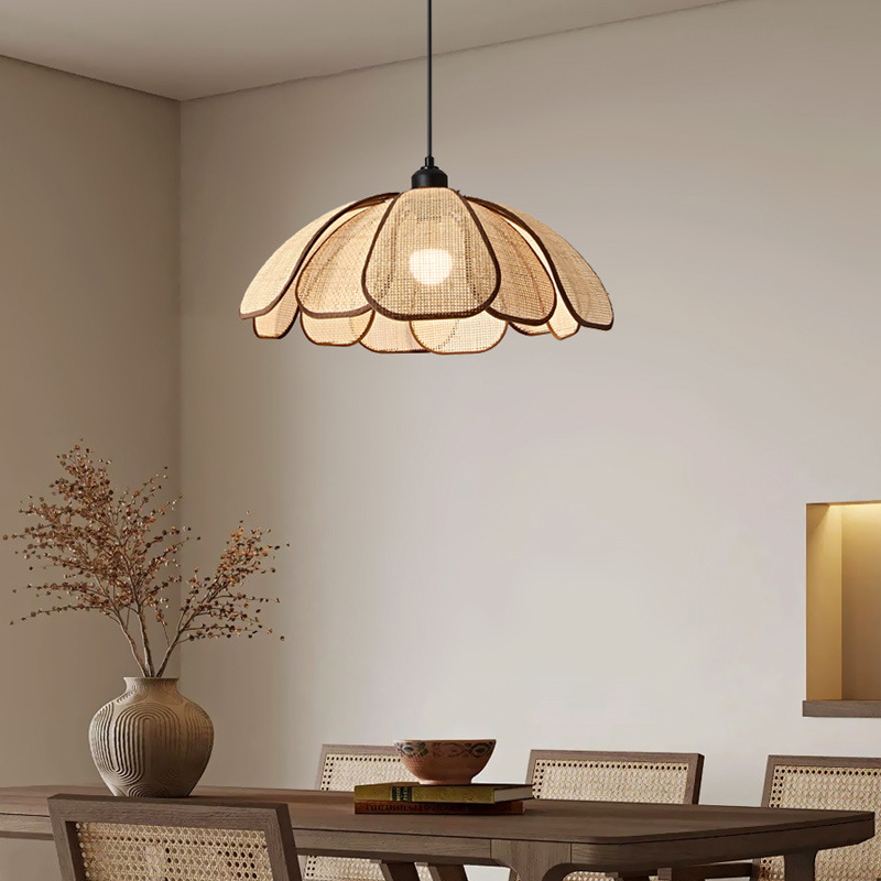 Lámpara del comedor estilo francés medieval retro lámpara de comedor sala de estar bar creativo comedor estilo Nanyang lámpara de estudio 222L