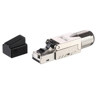 Category 6 Super Tool-free Industrial Crystal Head Cat6a Shielded Crystal Head Plug RJ45 Network Cable Connector