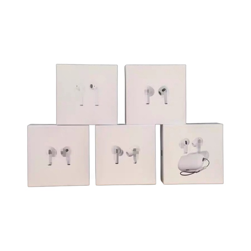 La fábrica tiene una versión neutral TWS de alta calidad. La pequeña caja blanca Auriculares Bluetooth inalámbricos binaurales con calidad de sonido sin pérdidas de 2/3/4/5 generación.