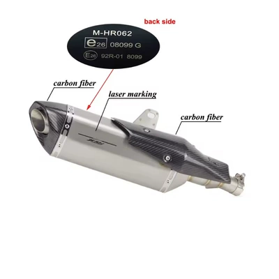 Exhaust, Non-Destructive Installation, Motorcycle exhaust pipe
