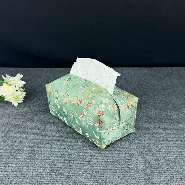 Tuanhuabean green tissue box