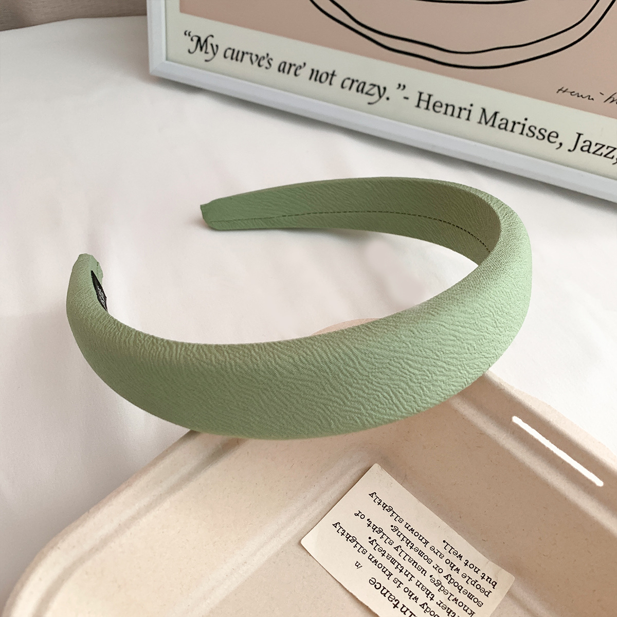 RUDAN Korea syksyn ja talven muoti monipuolinen korkea kallo-pääpanta hiusasusteet naisten yksivärinen yksinkertainen huippuluokan sienipääpanta_voghion.com