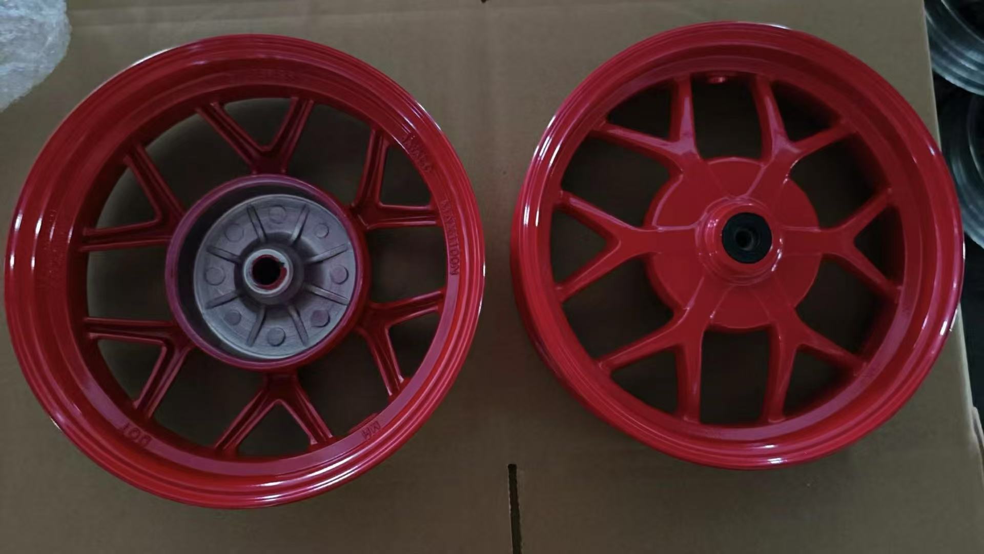 10inch Aluminum Wheels Suitable for Jog50 Motorcycle Wheels Dio18/28 Series Zx34/35/38/56 Series Z4 Manufacturer