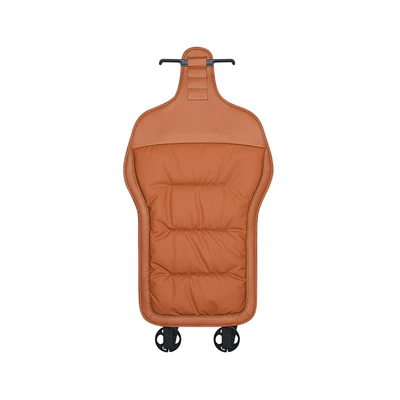 Four Seasons Pad, Car Seat Cushion, Anti-Fouling Leather - love-horse-orange-back-no-car-logo