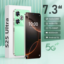 跨境热销S25 Ultra安卓智能5G手机6.6寸大屏智能手机2+16外贸手机