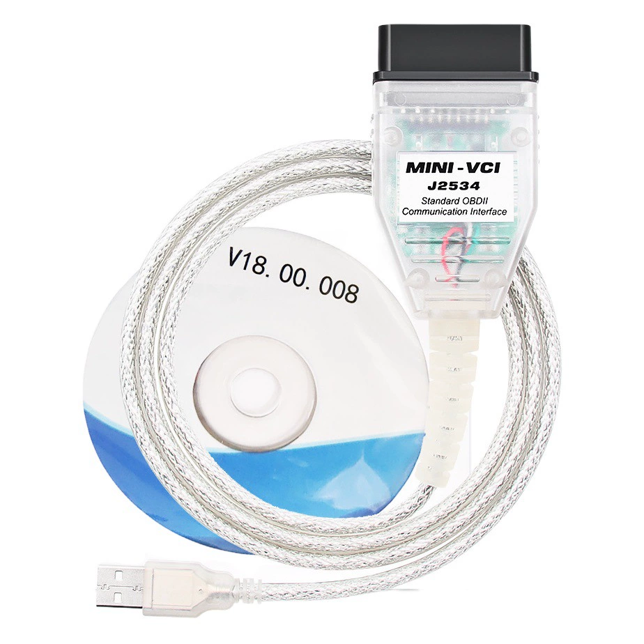 Мини VCI V18.00.008 FT232RL RQ Techstream J2534 Диагностика Toyota