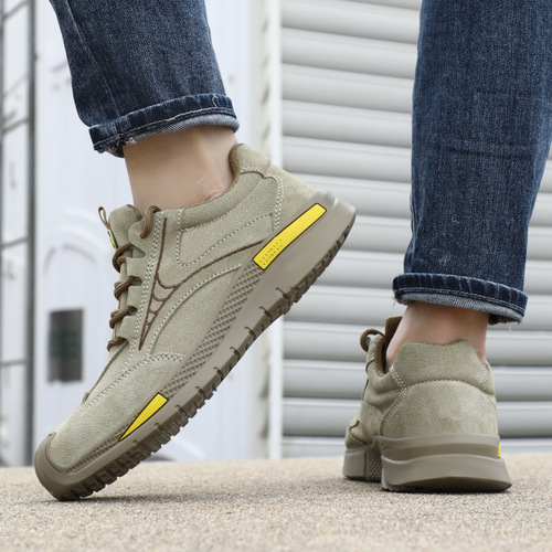 All-season labor protection shoes for men, anti-smash, anti-puncture, insulated 10KV electrician shoes, wear-resistant safety protective work shoes