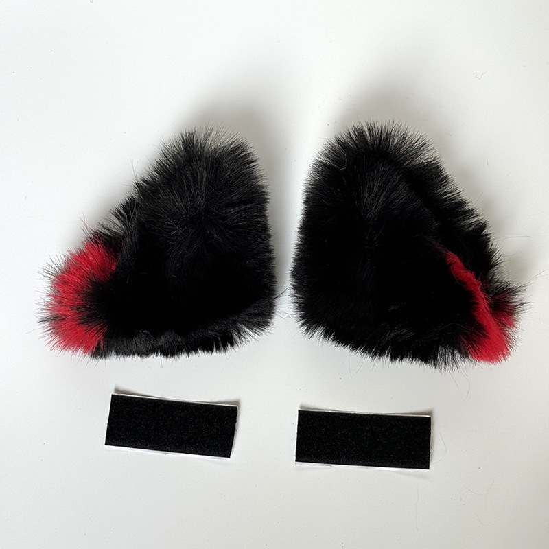 Ski Helmet Motorcycle | Universal Auto Parts and Accessories - gradient-color-1-pair-black-red