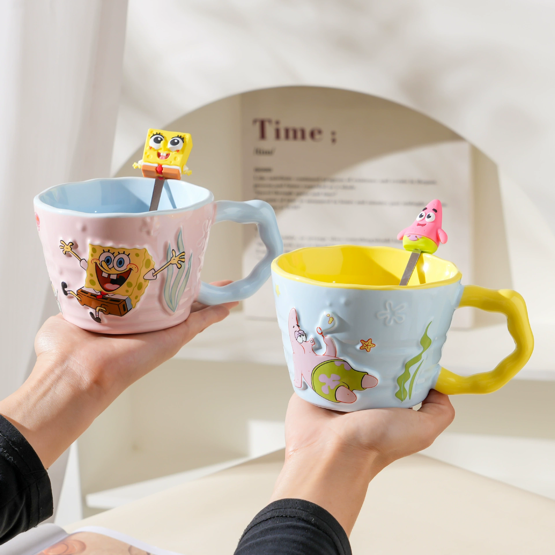 Bmw, sponge children's cartoon ceramic coffee capacious tea cup