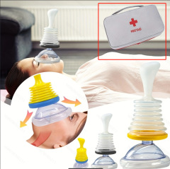 呼吸訓練器窒息緊急救助マスク人工心肺活量choking emergency device