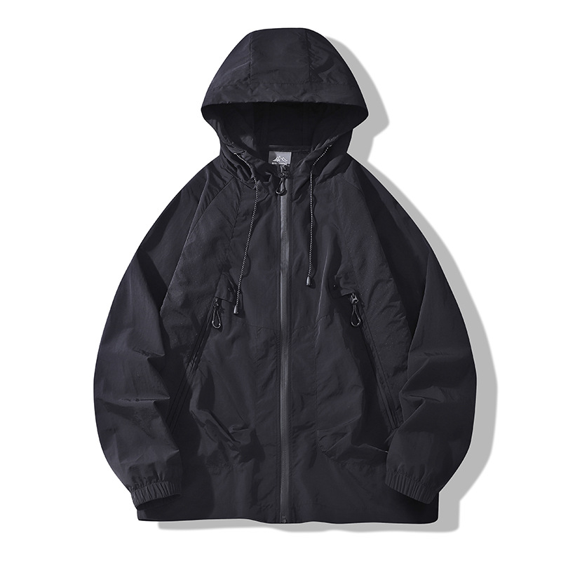 Verano suelto ciclismo pesca ropa de protección solar chaqueta protección UV seda de hielo ropa de protección solar para hombres personalización especial para exteriores