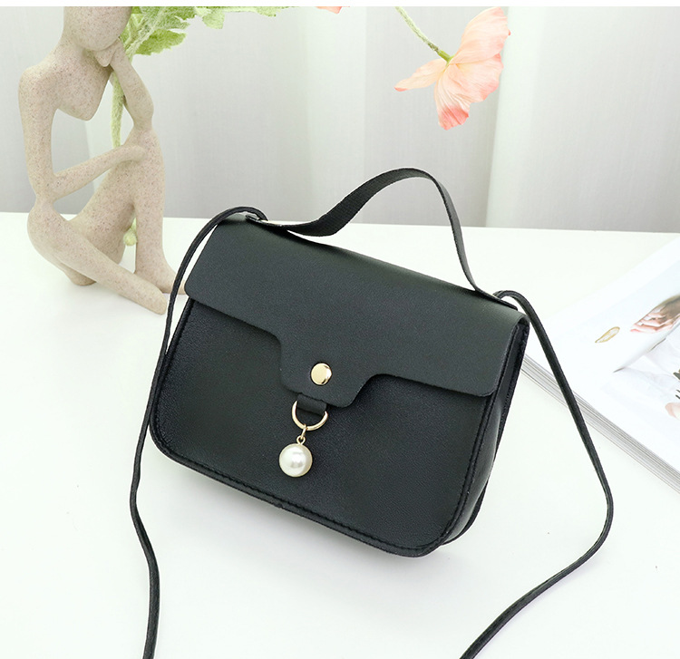 92g Weight Flip Cover Closure Type Single Shoulder Strap Strap Type Handbag Bags Type Daily Occasion Pu Leather Material Waterproof Function Women's Backpack Backpack Solid Color Pattern All Seasons Season Women'S Gender Lock clasp Design Fashion Style Square Shape Sewing Craft Small Size Women's Small All Seasons Pu Leather Fashion Handbag 9