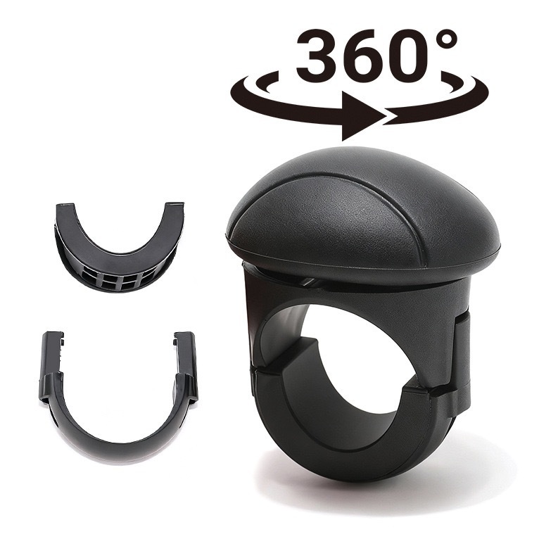 Cross-Border Hot-Selling Car Steering Wheel Power Ball with 360-Degree Rotation, Metal Bearing Type, One-Hand Assist Device