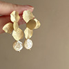 Retro fashionable advanced earrings from pearl, French retro style, light luxury style, high-quality style, wholesale