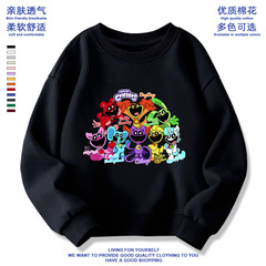 Scary game Smiling Critters smile animal surrounding hooded sweatshirt for boys and girls children poppy new 