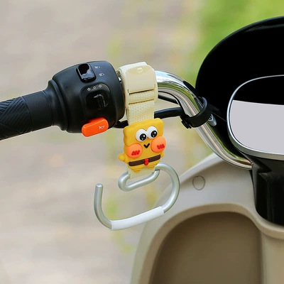 Other Electric Vehicle Accessories Vehicles, No-Drill Installation, Multifunctional - beige-long-belt-e-hook-haibao-left