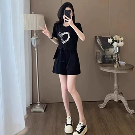 休闲裤;时尚休闲套装;女式打底衫