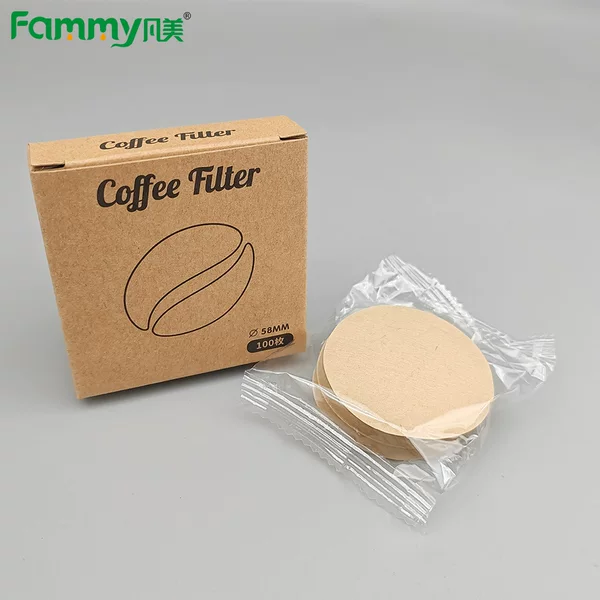 Round Filter Coffee Pot Moka Pot Universal Filter Paper Hand Brewing Convenient Ice Drop Pot Coffee Filter Paper