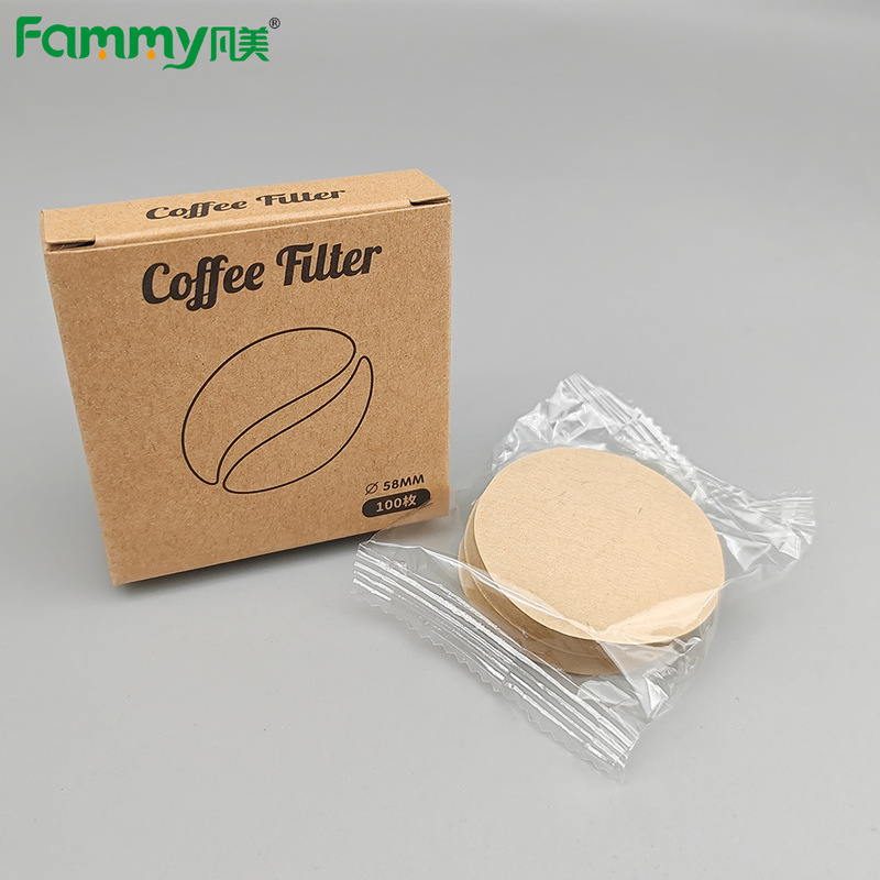 Round Filter Coffee Pot Moka Pot Universal Filter Paper Hand Brewing Convenient Ice Drop Pot Coffee Filter Paper