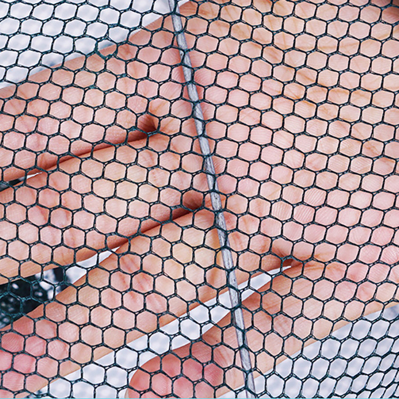 Plegable Red de langosta de dos agujeros Red de pesca de primavera red de pesca de pescado de Loach suministros de pesca de red de pesca al por mayor