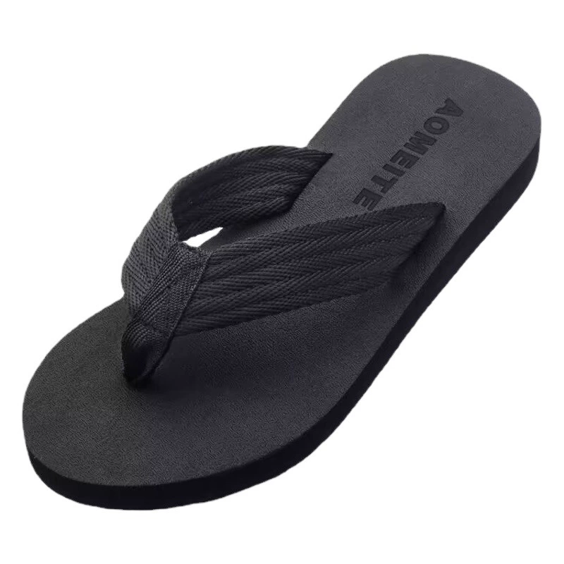Летние мужские модные повседневные пляжные шлепанцы женские нескользящие мужские ножки толстые подошвы тапочки
