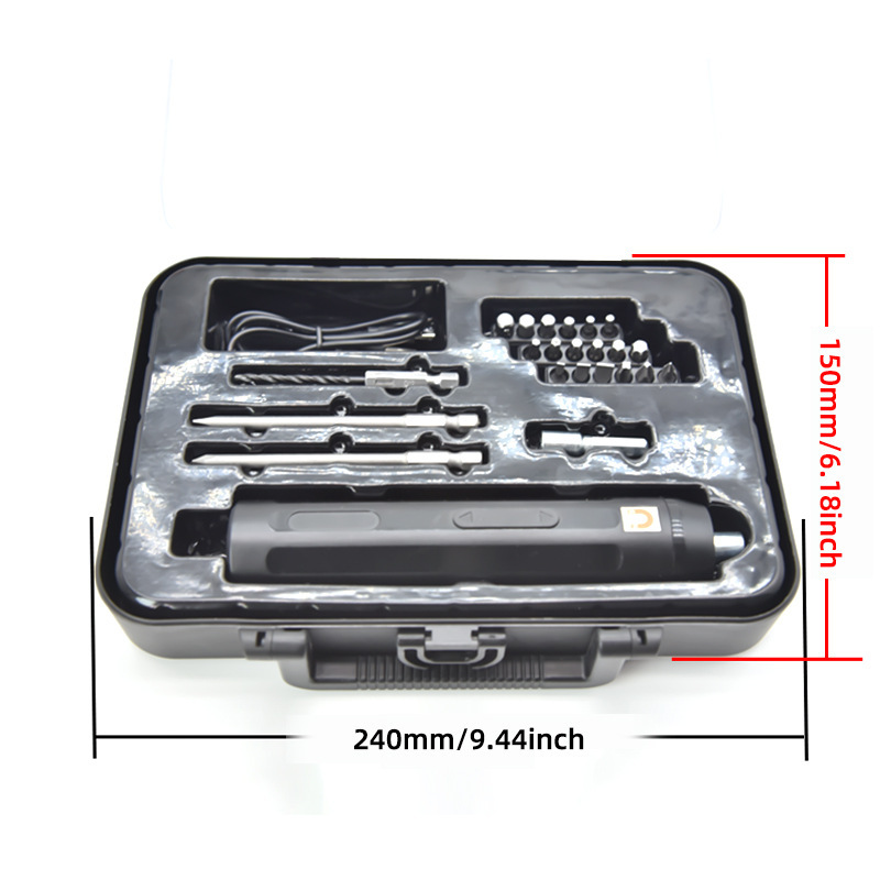 Perforación eléctrica de mano perforación de impacto perforación doméstica pequeña pistola perforación de litio herramienta eléctrica multifunción martillo eléctrico destornillador eléctrico tipo recargable