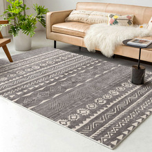 摩洛哥卧室客廳地毯家用輕奢土耳其復古沙發茶幾床邊毯易打理地墊