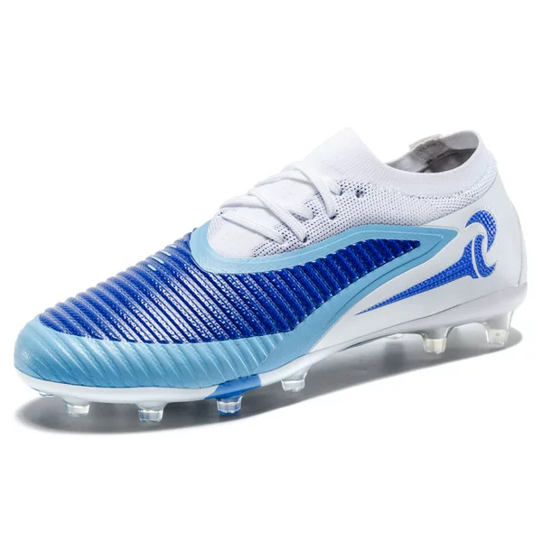 2025 Football Shoes for Teenagers, Men and Women, Anti-Slip New Cross-Border Long Spikes for Grass, New Pink Men's Cross-Border Factory