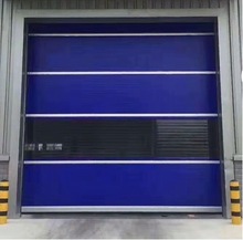 冷库快速门PVC软冷链物流快速卷帘门拉链防撞自动感应升降门