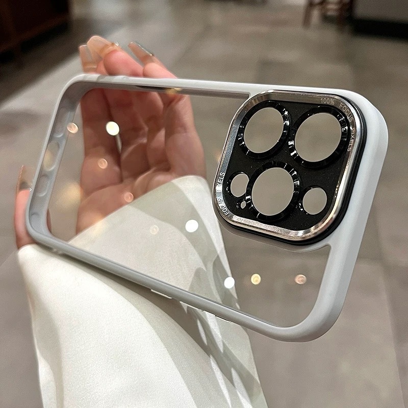 金属镜头适用iphone17手机壳高级感苹果16promax简约15磁吸13硬壳|undefined