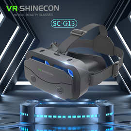 头戴式虚拟现实VR眼镜手机电影游戏3D数码眼镜千幻魔镜适大屏手机