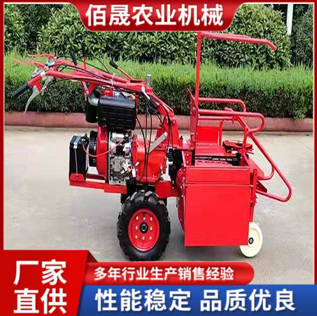 汽油手推式玉米收获机 小型玉米收割机手扶拖拉机玉米收获机