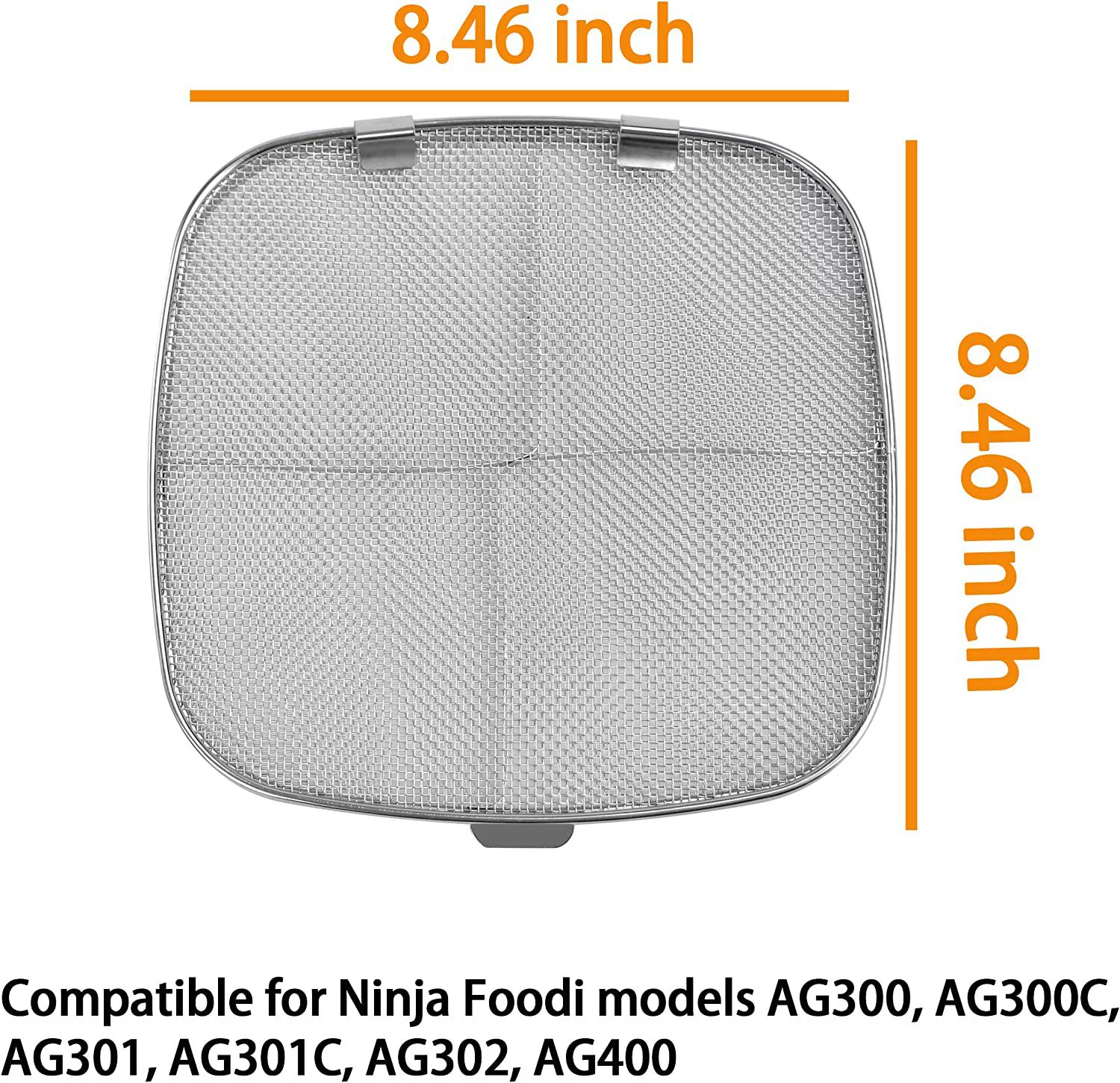 Подходит для гриля-барбекю Ninja AG300, IG651, IG601 — двухслойная защита от брызг