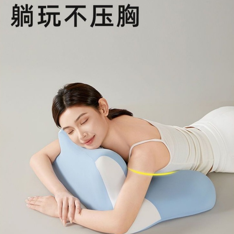 多功能记忆棉趴睡枕软硬两用颈椎专用枕头多姿势卧室靠枕侧睡枕|undefined