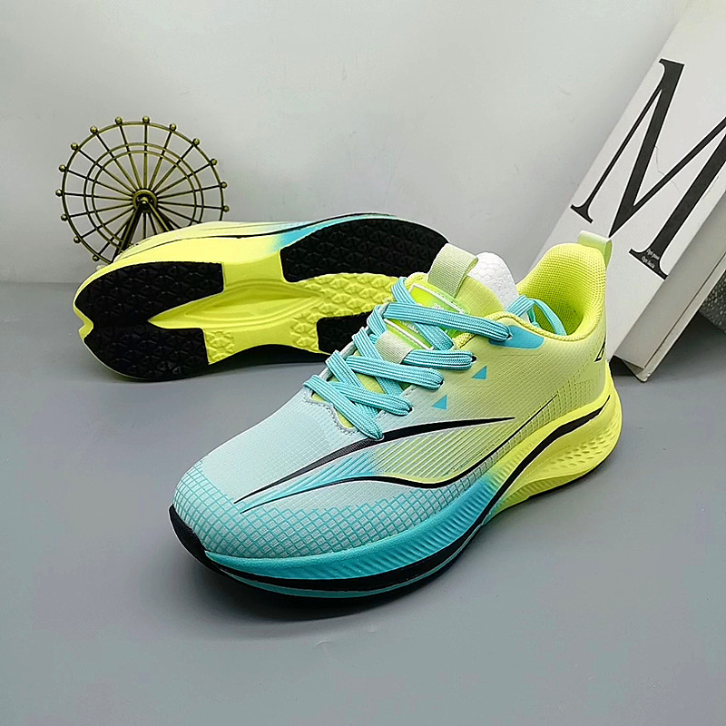36-44 Tales de cuero de otoño ventilador amortiguador zapatos de corrida de hombre zapatos deportivos cómodos zapatos de trotar