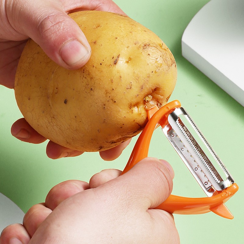 Cortador de papas cortador de frutas raspador raspador de cocina raspador de verduras domésticas acero inoxidable otros