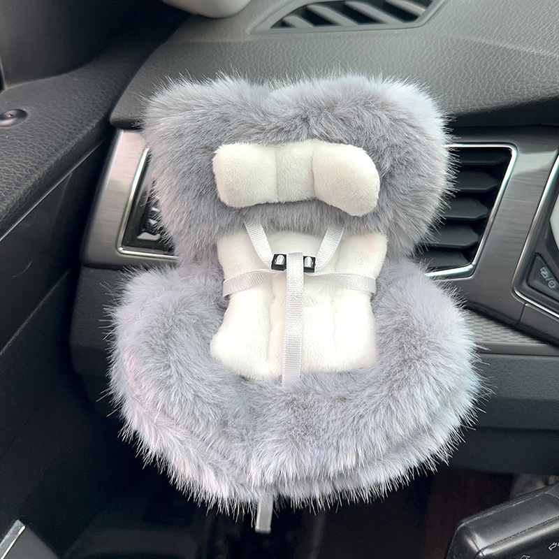 17cmlabubu ペンダント、かわいい車の装飾品、カスタマイズされた色の人形周辺アクセサリー、空気出口に適しています。|undefined