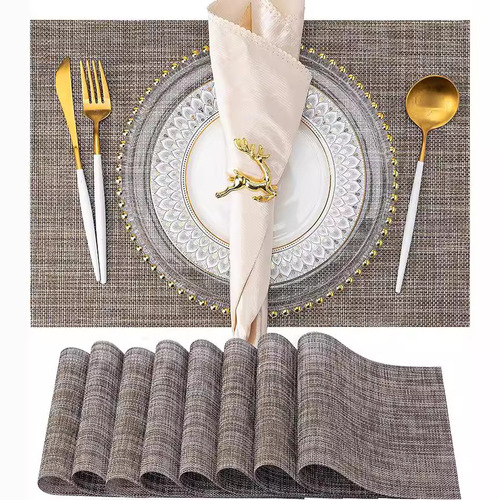 Carefully selected cross-border Western placemats Teslin placemats insulation mats 22 series home non-slip waterproof placemats